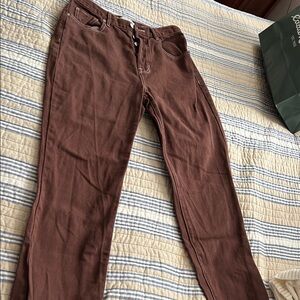 PacSun Chocolate Brown Dad Jeans, button fly, EUC, size 29